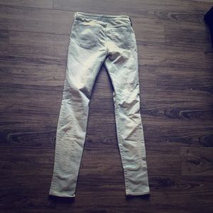 Helmut Lang distressed jeans